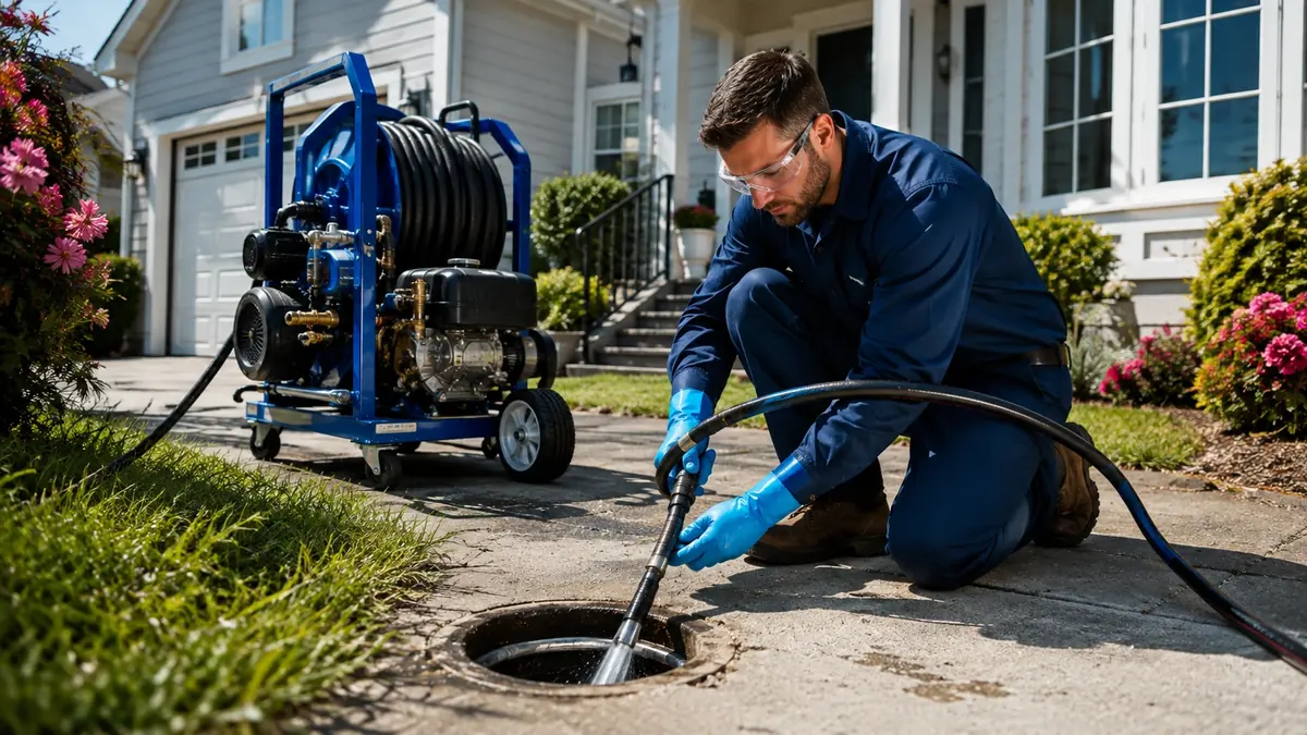 Residential Hydro Jet Drain Cleaning in Capistrano Beach